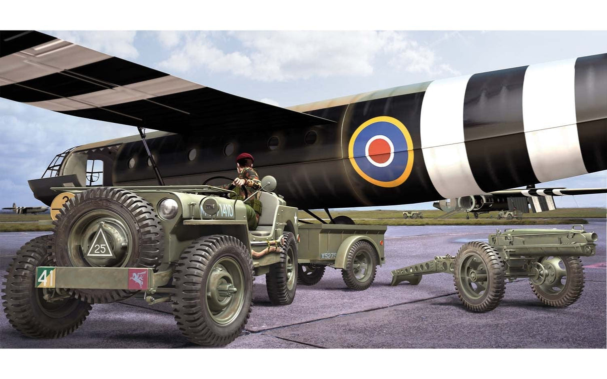 Airfix A55117A 1/72 Jeep MB Starter Set Airfix PLASTIC MODELS