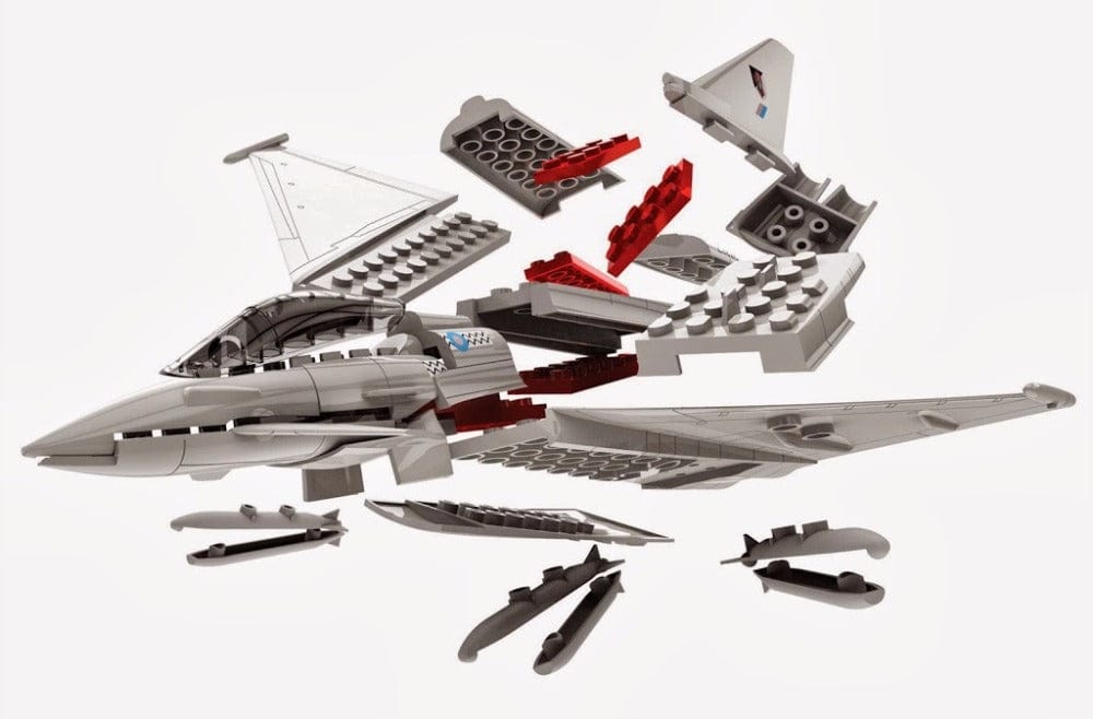 Airfix Quick Build Eurofighter Typhoon Airfix PLASTIC MODELS