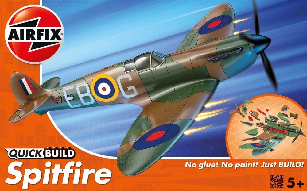 Airfix Quick Build Super Marine Spitfire Airfix PLASTIC MODELS