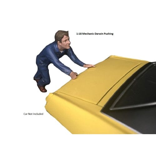 American Diorama 1/18 Darwin Pushing Mechanic Figure Accessory American Diorama DIE-CAST MODELS