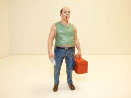 American Diorama 1/18 Sam with Tool Box Mechanic Figure Accessory American Diorama DIE-CAST MODELS