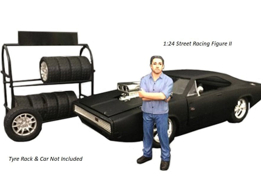 American Diorama 1/24 Street Racing Figures - II Figure Accessory - Hobbytech Toys