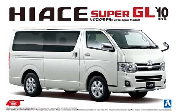 Aoshima 1/24 200 Type Hiace Super Gl 10 Aoshima PLASTIC MODELS