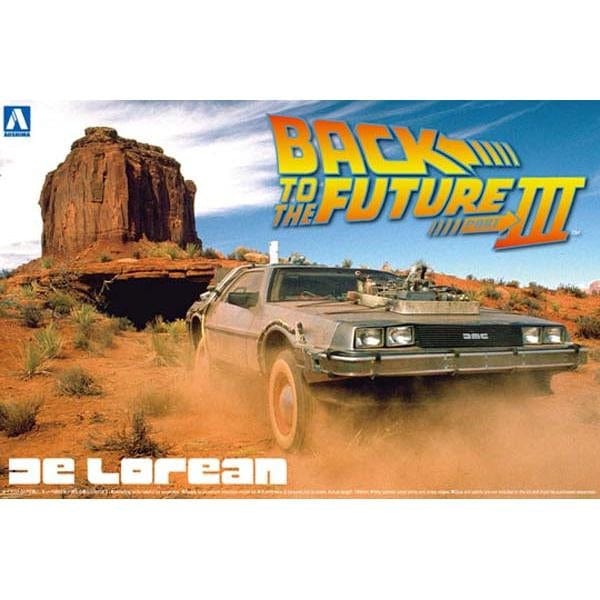 Aoshima 1/24 Bttf Delorean From Part Iii Aoshima PLASTIC MODELS