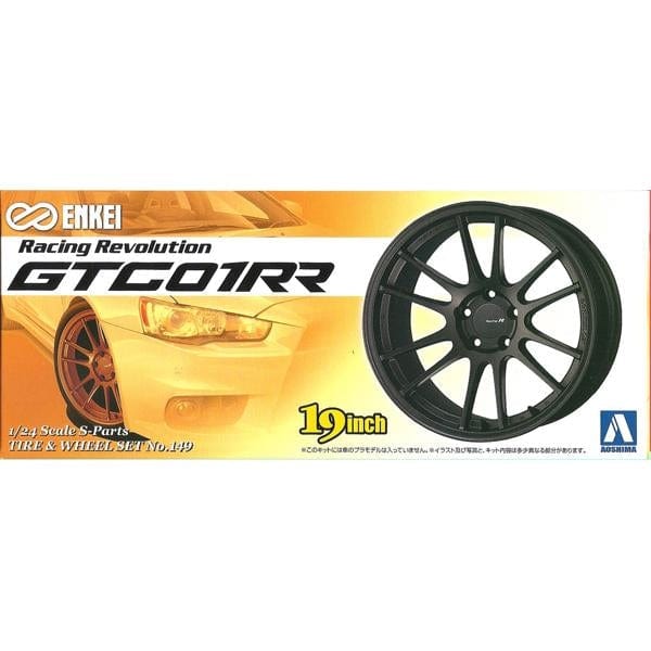 Aoshima 1/24 Enkei Gtc01Rr Wheels Aoshima PLASTIC MODELS