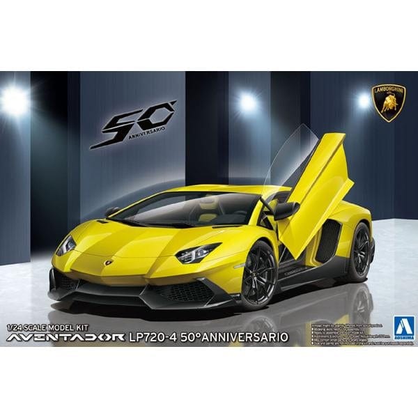 Aoshima 1/24 Lamborghini Aventador Lp720-4 Aoshima PLASTIC MODELS
