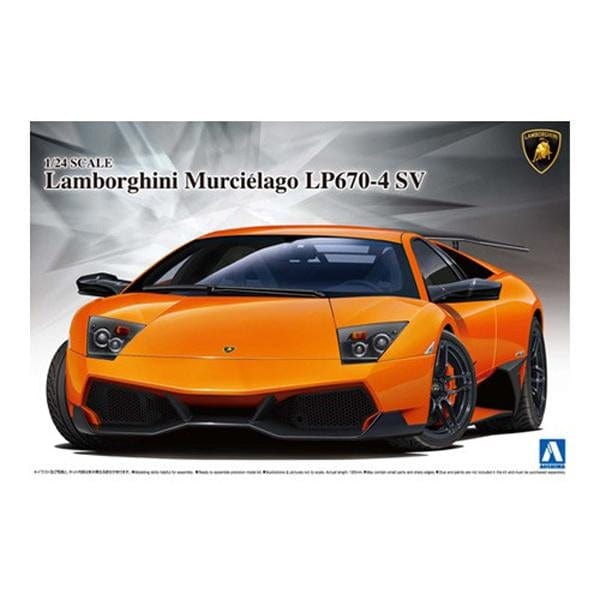 Aoshima 1/24 Lamborghini Murcielago Lp670-4 Aoshima PLASTIC MODELS