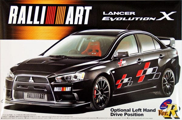 Aoshima 1/24 Lancer Evolution X Aoshima PLASTIC MODELS
