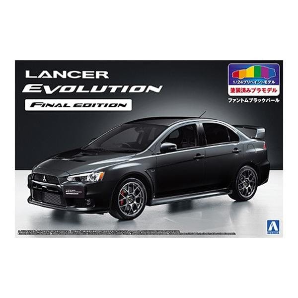Aoshima 1/24 Lancer Evolution X Final Edition Black Aoshima PLASTIC MODELS