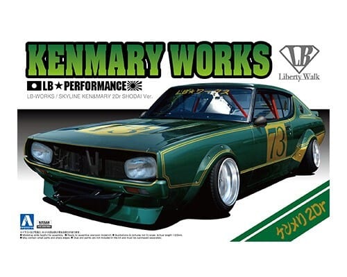 Aoshima 1/24 LB Works Kenmary 2Dr Shodai Ver Aoshima PLASTIC MODELS