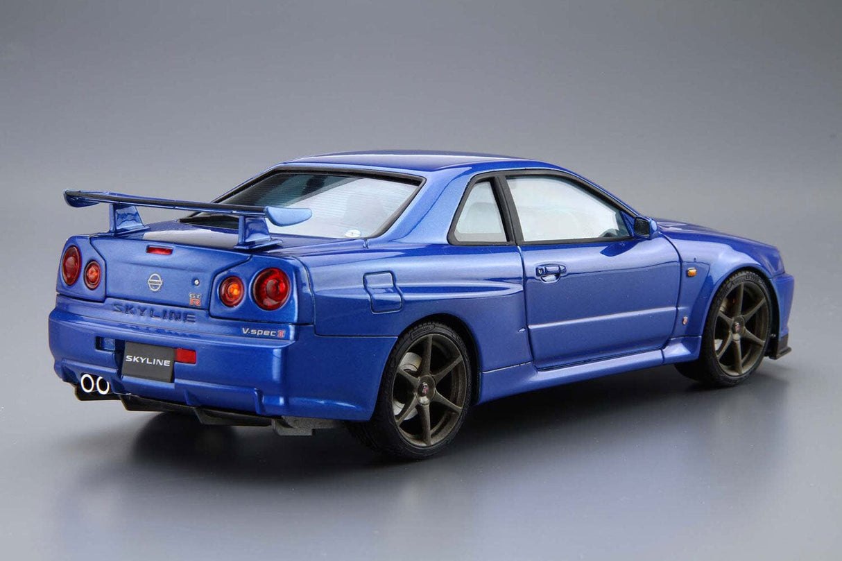 Aoshima 1/24 Nissan BNR34 Skyline GT-R V-SPEC II 2002 Aoshima PLASTIC MODELS