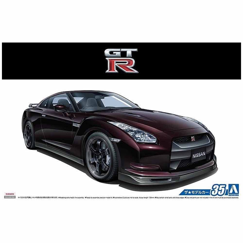 Aoshima 1/24 Nissan R35 Gt-R Spec-V 2009 Aoshima PLASTIC MODELS
