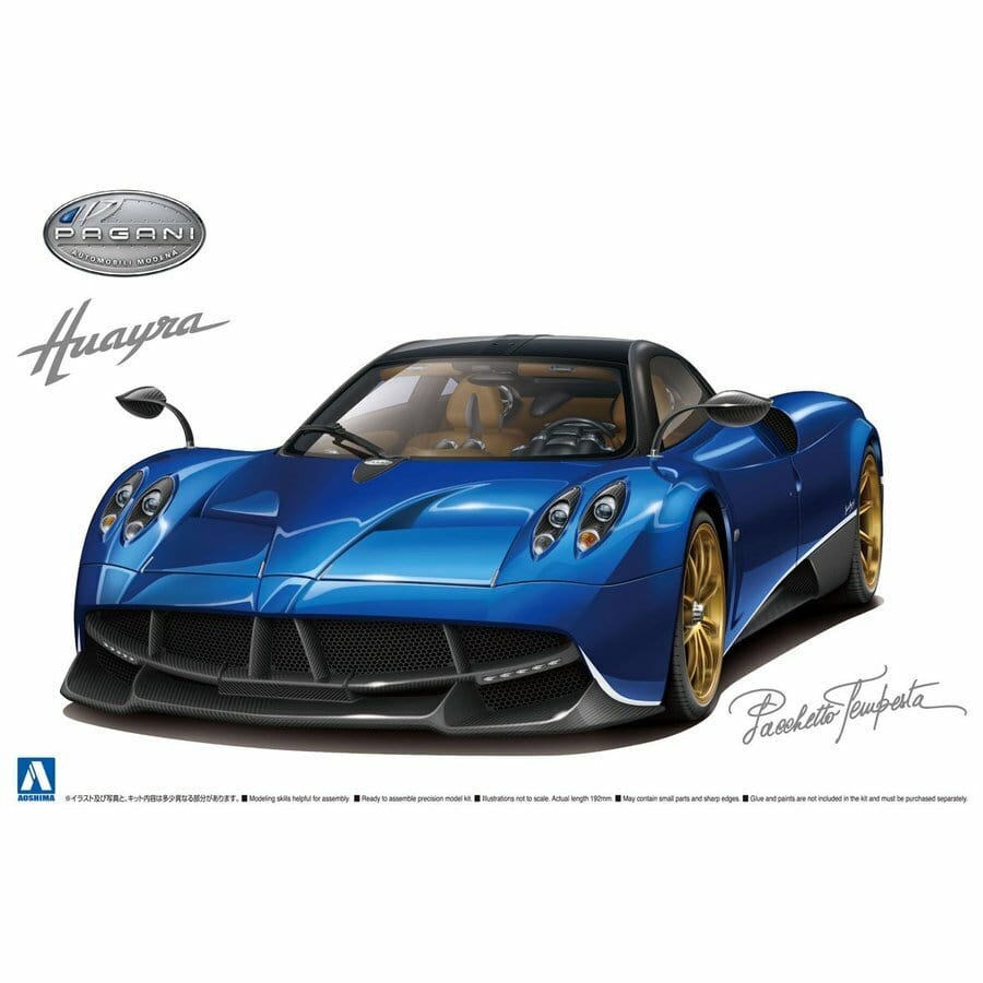 Aoshima 1/24 Pagani Huayra Pacceto Tempesta Aoshima PLASTIC MODELS