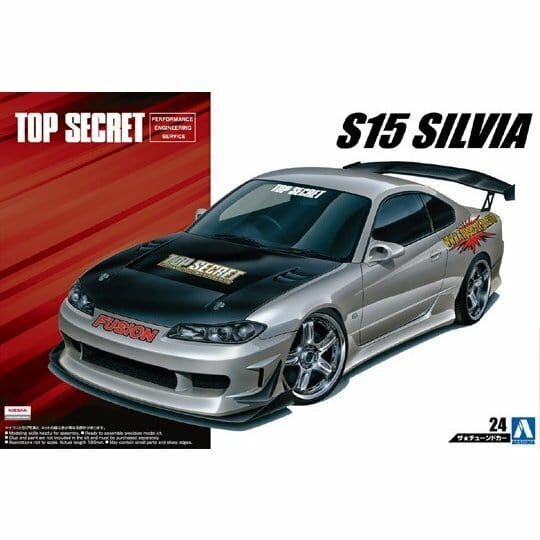 Aoshima 1/24 Top Secret S15 Silvia 1999 Aoshima PLASTIC MODELS