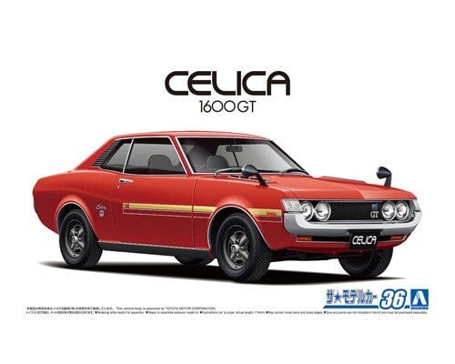 Aoshima 1/24 Toyota TA22 Celica 1600GT 1972 Aoshima PLASTIC MODELS