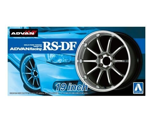 Aoshima A005328 1/24 Advan Racing RS-DF 19Inch Aoshima PLASTIC MODELS