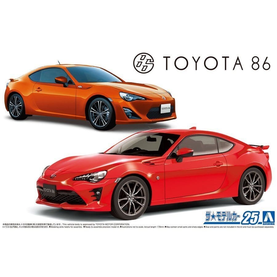 Aoshima A005966 1/24 Toyota Zn6 Toyota 86 16 Aoshima PLASTIC MODELS