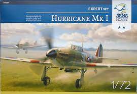 Arma Hobby 70019 1/72 Hurricane Mk I Expert Set Plastic Model Kit - Hobbytech Toys