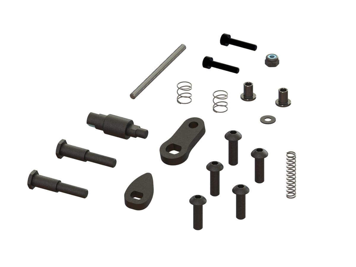 Arrma ARA311116 Rear Brake Module Metal Part Set - Hobbytech Toys