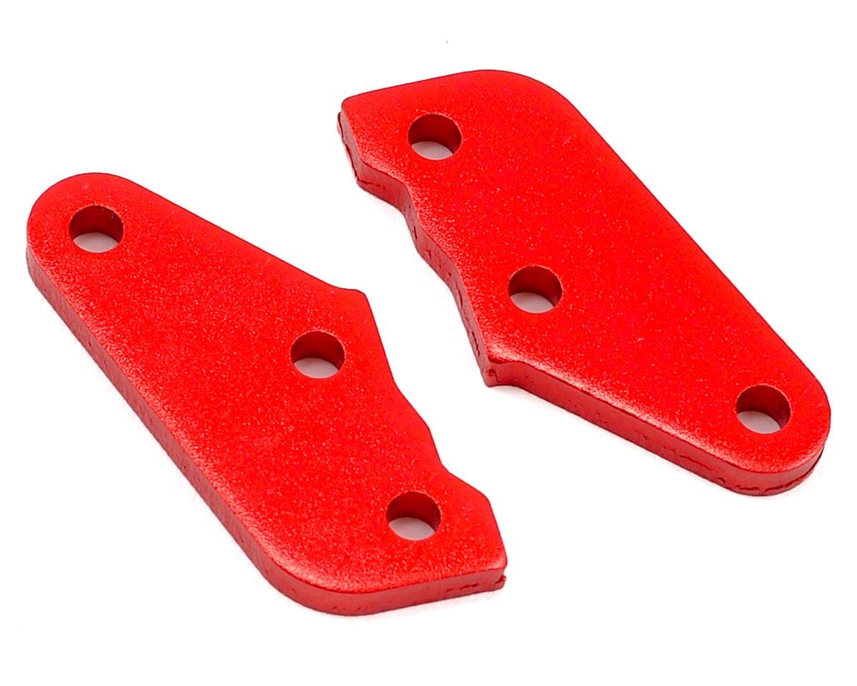 Arrma ARAC9363 Steering Plate A Aluminum Red (2pcs) AR340072 - Hobbytech Toys