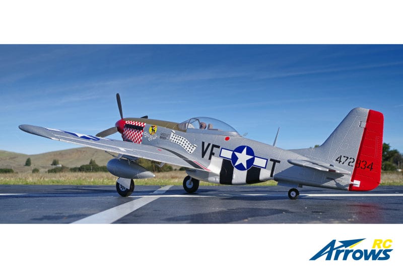 Arrows Hobby 1100mm P-51 Mustang PNP Arrows Hobby RC PLANES