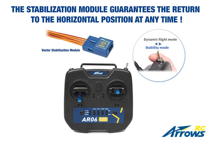 Arrows Hobby 620mm Pioneer RC Plane RTF - Hobbytech Toys