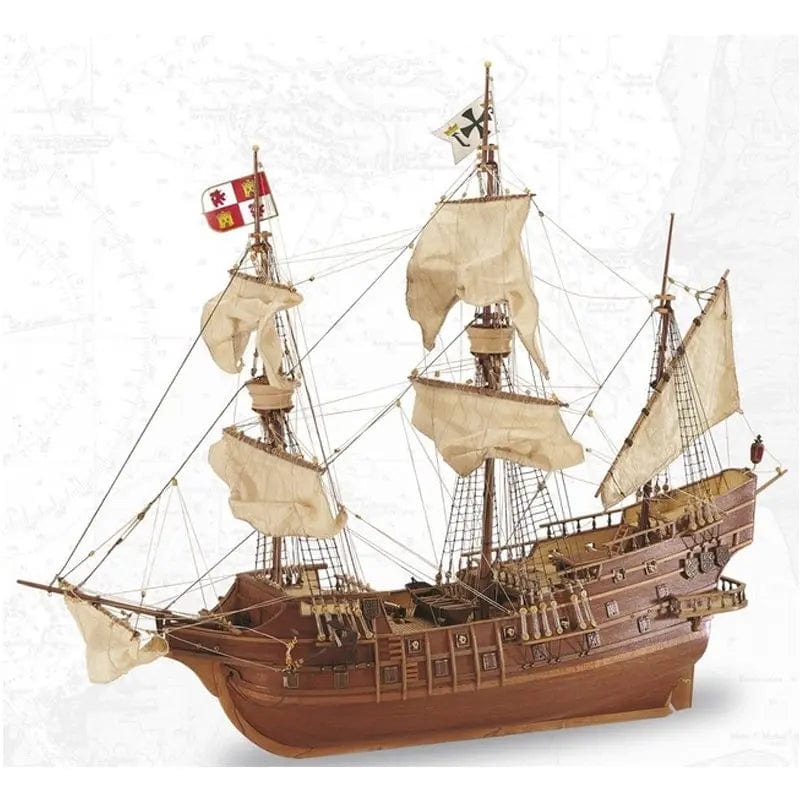 Artesania 18022 1/50 San Juan Spanish Galleon Wood Model Ship Kit Artesania WOODEN MODELS