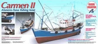 Artesania 18030 1/40 Tuna Boat Carmen II Wood Model Ship Kit Artesania WOODEN MODELS