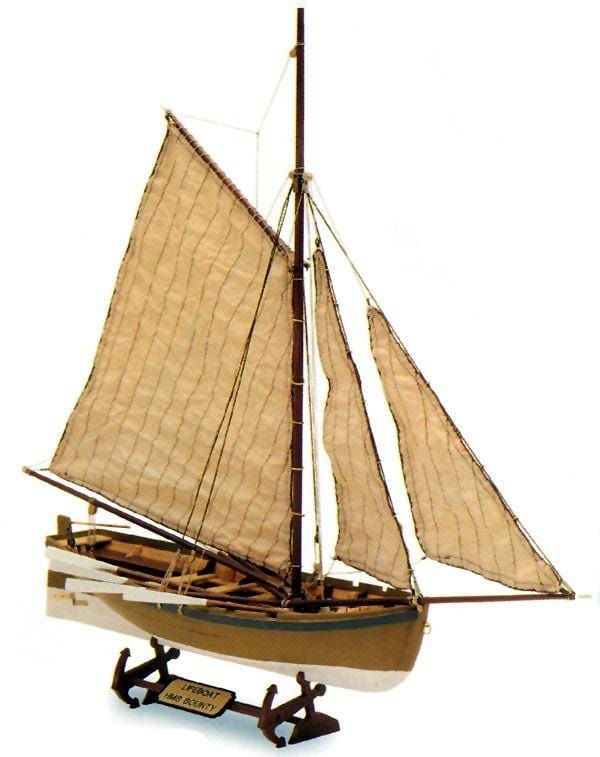 Artesania 19004 1/25 HMS Bountys Jolly Boat Wood Model Kit Artesania WOODEN MODELS