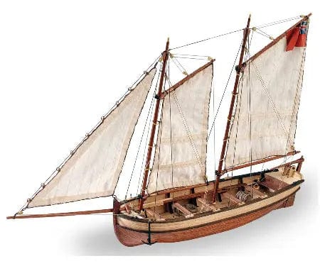 Artesania 19015 1/50 HMS Endeavours Captain Longboat Wood Model Ship Kit Artesania WOODEN MODELS