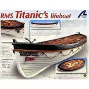 Artesania 19016 1/50 Titanics Lifeboat Wood Model Ship Kit Artesania WOODEN MODELS