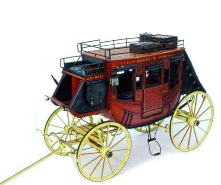 Artesania 20340 1/10 1848 US Mail Stage Coach Wood Model Kit Artesania TOOLS