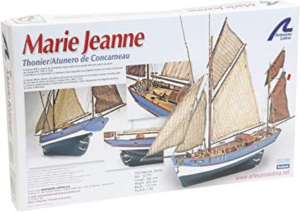 Artesania 22170 1/50 Marie Jean Wood Model Ship Kit Artesania WOODEN MODELS