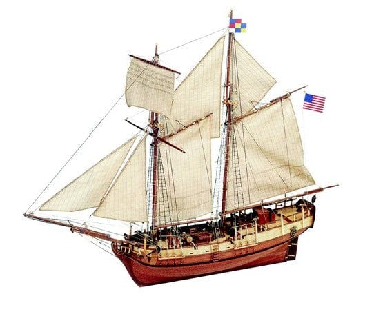 Artesania 22414 1/35 Independence Schooner Wood Model Ship Kit Artesania WOODEN MODELS
