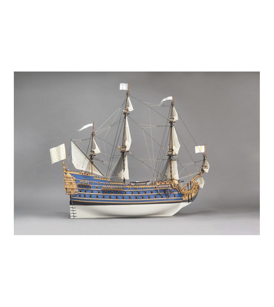 Artesania 22904 1/72 LE Soleil Royal Louis XIV Flagship With Figurines and Working Lights Wooden S - Hobbytech Toys
