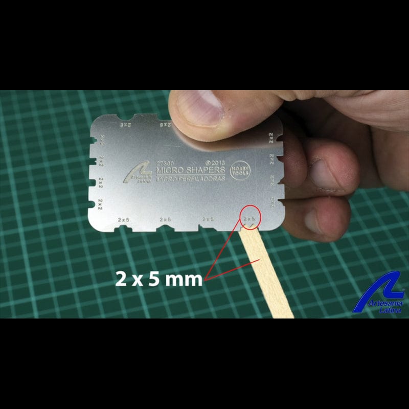 Artesania 27301 Micro Shapers #2 Artesania WOODEN MODELS