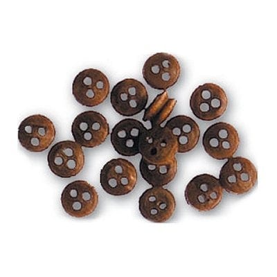 Artesania 8509 Deadeyes Dark 5.0mm (18pcs) Artesania WOODEN MODELS