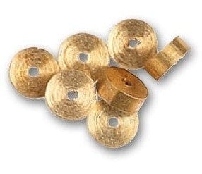 Artesania 8646 Cannon Wheels 6.5 x 2.5mm Brass (12pcs) Artesania WOODEN MODELS