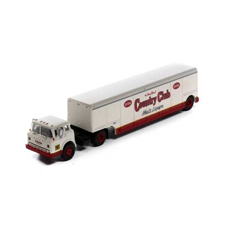 Athearn HO Ford C W/Beverage Trailer Country Club Athearn TRAINS - HO/OO SCALE