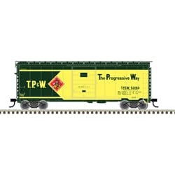 Atlas N 40ft PS-1 Box Car TP&W 5080 (Green/Yellow/ Red) - Hobbytech Toys