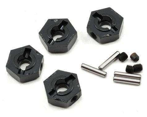 Axial AX30427 Aluminium Hub Narrow 12mm Black (4pcs) Axial Racing RC CARS - PARTS