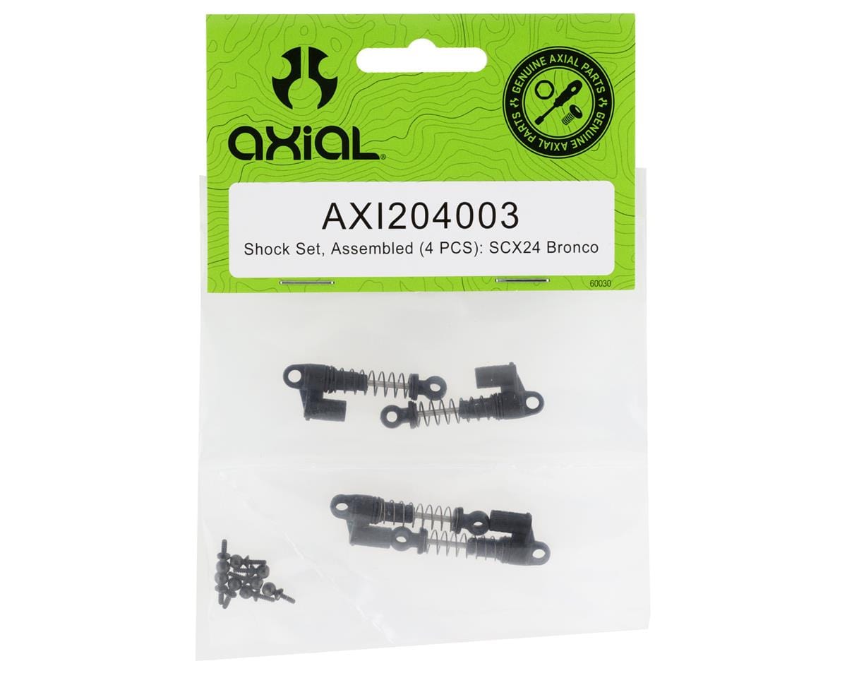 Axial Complete Assmbled Shock Set, SCX24 Bronco - Hobbytech Toys