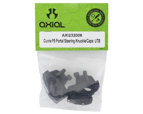 Axial Currie F9 Portal Steering Knuckle/Caps, UTB Axial Racing RC CARS - PARTS
