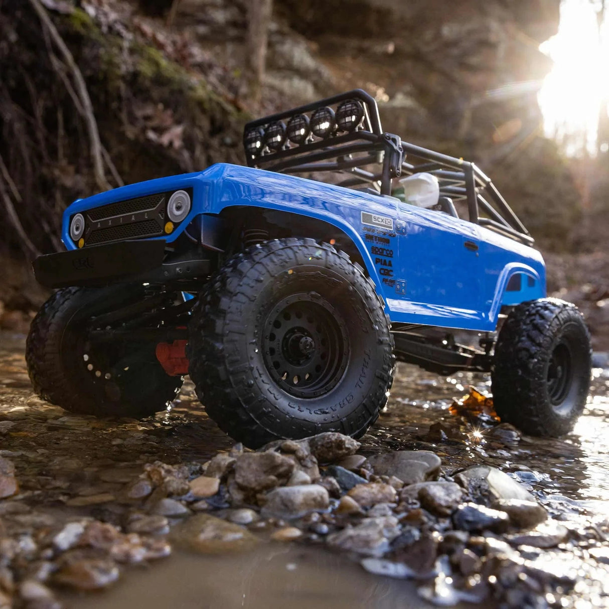 Axial SCX10 II Deadbolt RC Crawler, RTR, Blue - Hobbytech Toys
