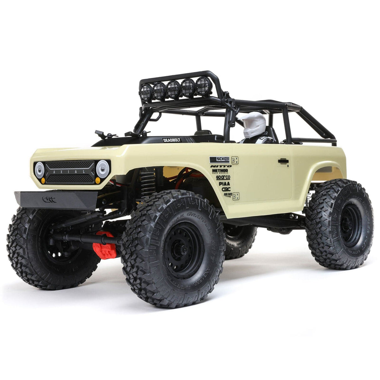 Axial SCX10 II Deadbolt RC Crawler, RTR, Sand - Hobbytech Toys