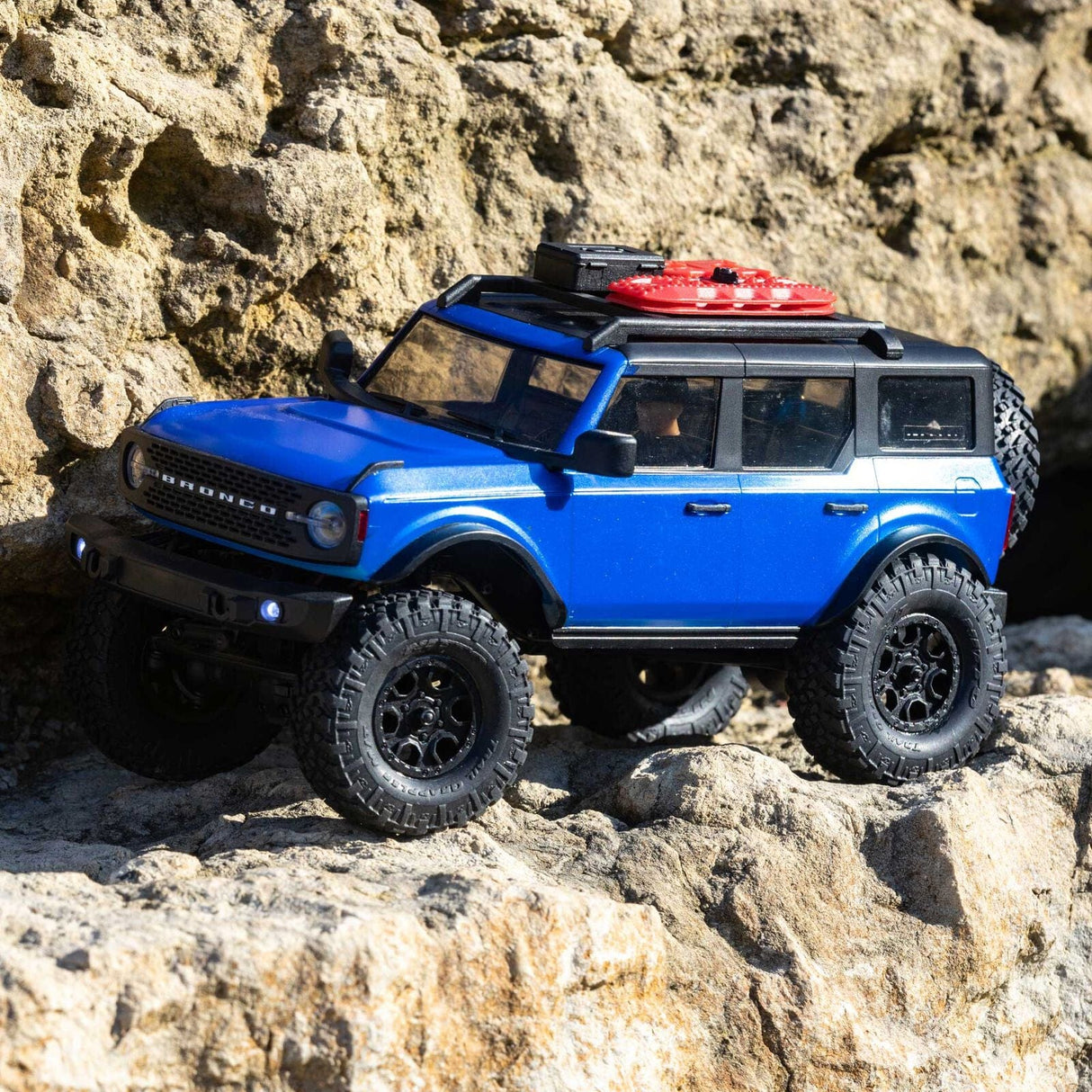 Axial SCX24 2021 Ford Bronco 1/24 Crawler RTR, Blue, AXI00006T3 - Hobbytech Toys