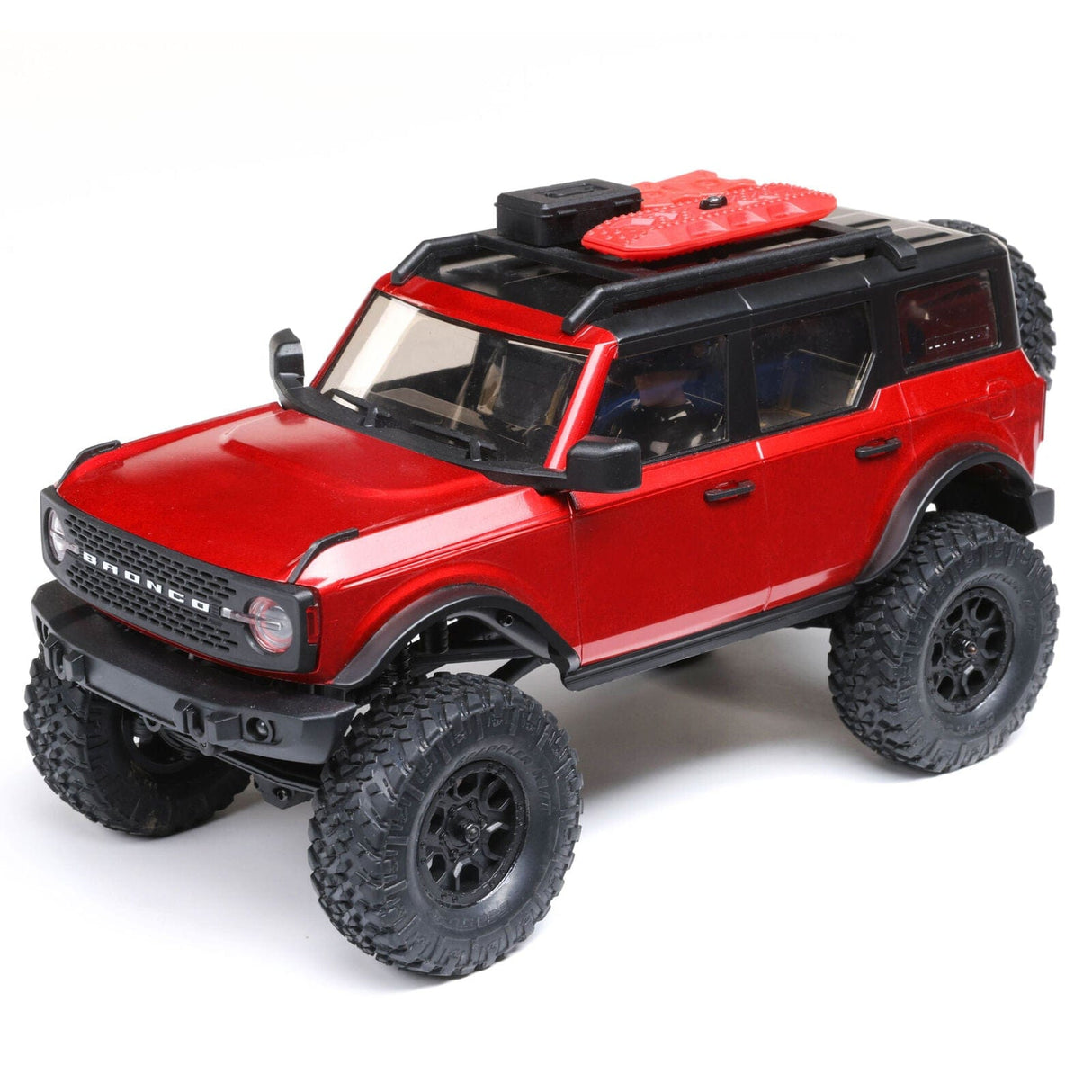 Axial SCX24 2021 Ford Bronco 1/24 Crawler RTR, Red, AXI00006T1 - Hobbytech Toys