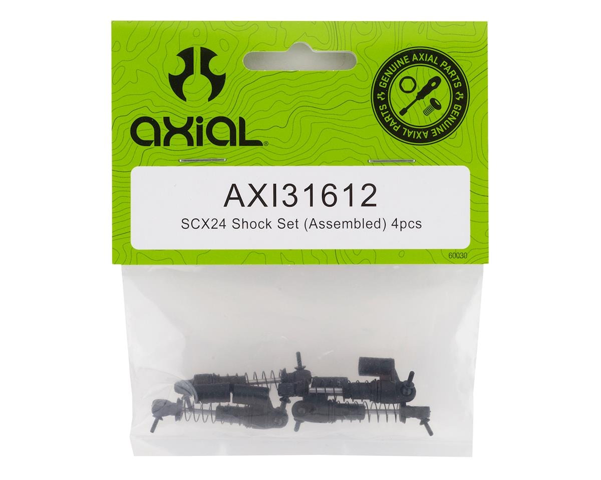 Axial SCX24 Assembled Shock Set, 4 Pieces - Hobbytech Toys
