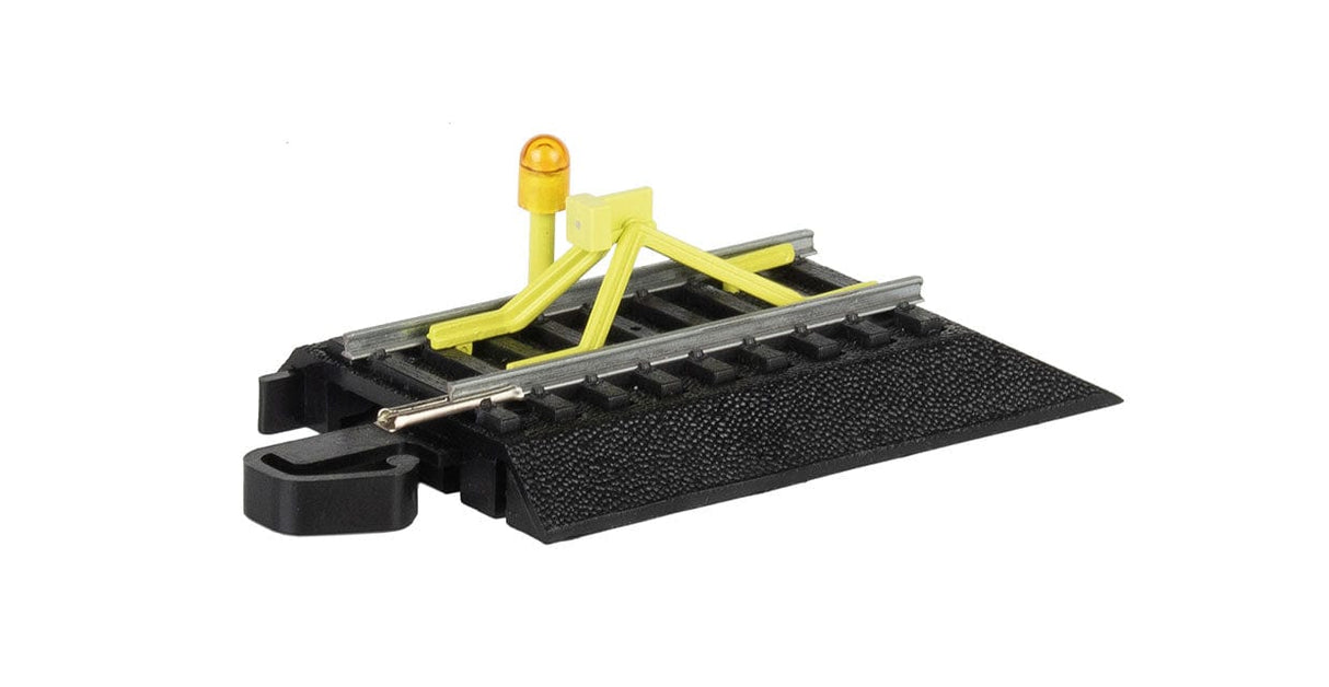 Bachmann 44476 HO Steel Alloy E-Z Track Flashing Led Bumper - Hobbytech Toys