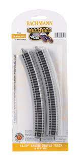 Bachmann 44852 N 12.50inch Radius Curved Track (6pcs) - Hobbytech Toys